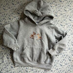 rudolph embroidered christmas sweatshirt